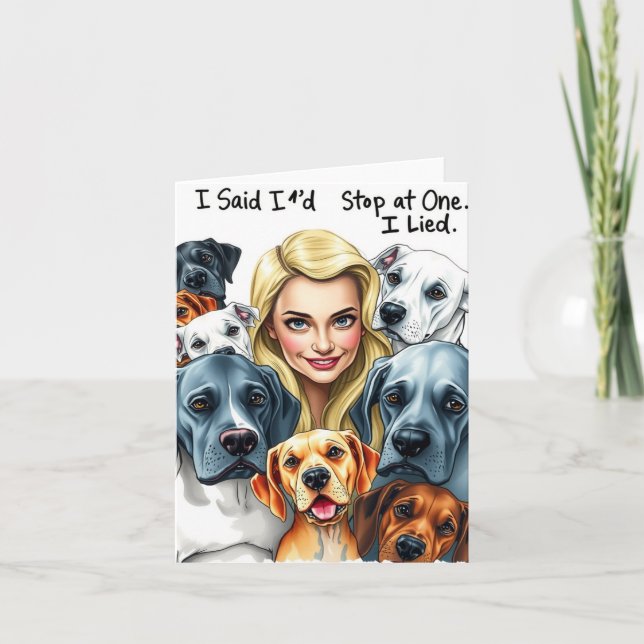 Great Dane Greeting Card Helgkort (Framsida)