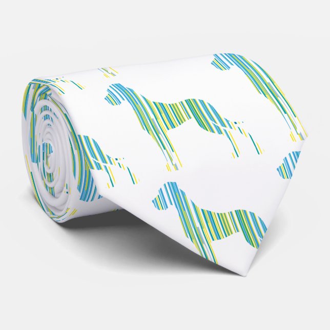 Great dane grönt slips (Rullad)