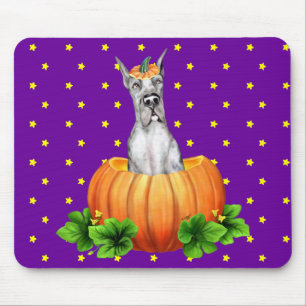 Great dane Halloween Merle Dane-O-Lantern Musmatta