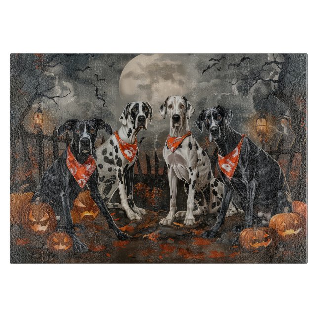 Great dane Halloween Spooky (Framsidan)
