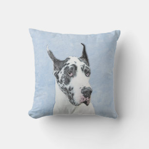 Great dane (Harlequin) - Originalkonst Hund Kudde