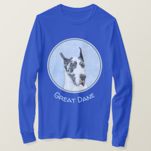 Great dane (Harlequin) - Originalkonst Hund T Shirt
