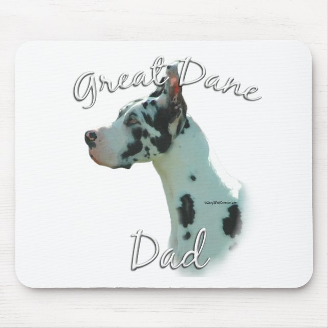 Great dane (harlequin) Pappa 2 Musmatta (Framsidan)