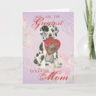 Great dane Heart Mamma Kort