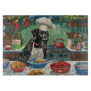 Great dane Helgdag Baking: julafton