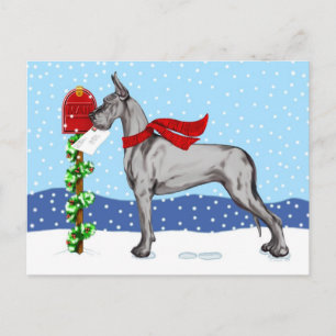Great dane, helge, svart helg vykort
