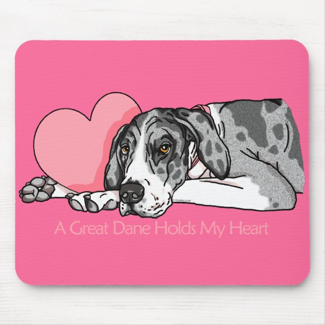 Great dane Holds Heart MerleB UC Musmatta (Framsidan)