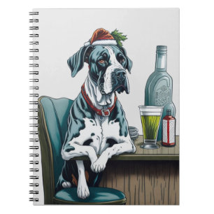 Great dane Hund Anteckningsbok