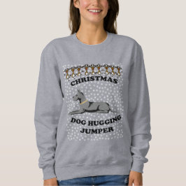 Great dane hund jul-Hund Hugger T Shirt
