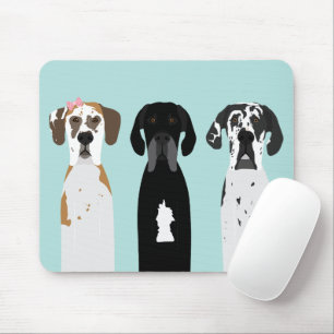 Great dane Hund Musmatta