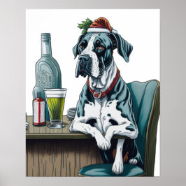 Great dane Hund Poster