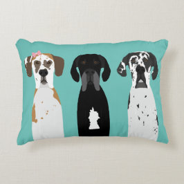 Great dane Hund Prydnadskudde