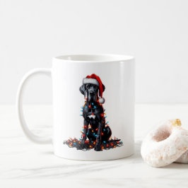 Great dane Hund Puppy-julen Kaffemugg