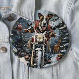 Great dane Hund Riding Motorcykel - jul Knapp