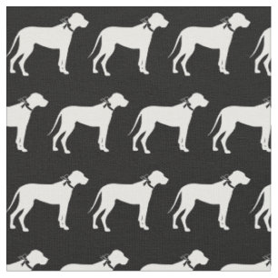 Great dane Hund Silhouette Pet Tyg