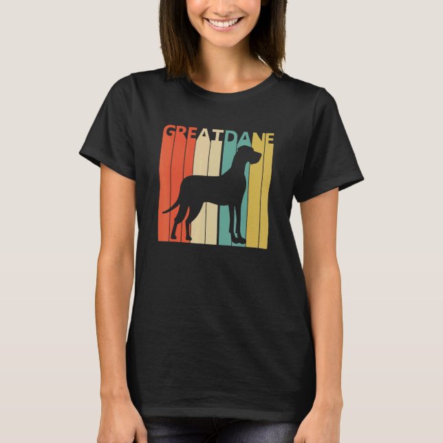 Great dane Hund T Shirt (Framsida)