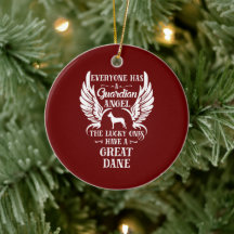 Great dane hund (väktare)