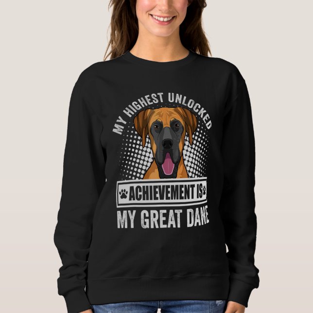 Great Dane Hundkläder Great Dane Tillbehör T Shirt (Framsida)