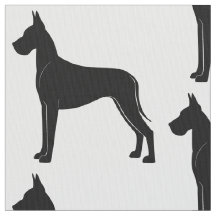 Great dane i Silhouette
