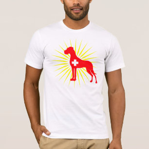Great Dane-illustration T-shirt