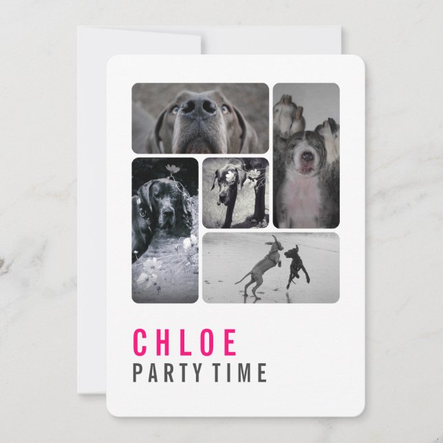 Great Dane-inbjudan Inbjudningar (Framsida)