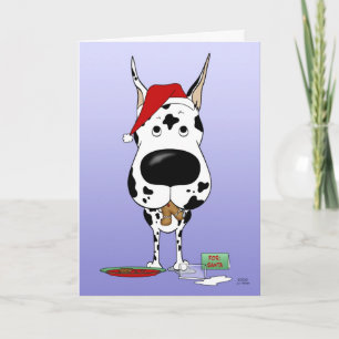Great dane jul helgkort