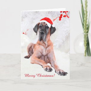 Great dane jul helgkort