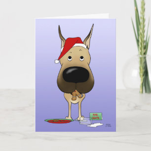 Great dane jul helgkort