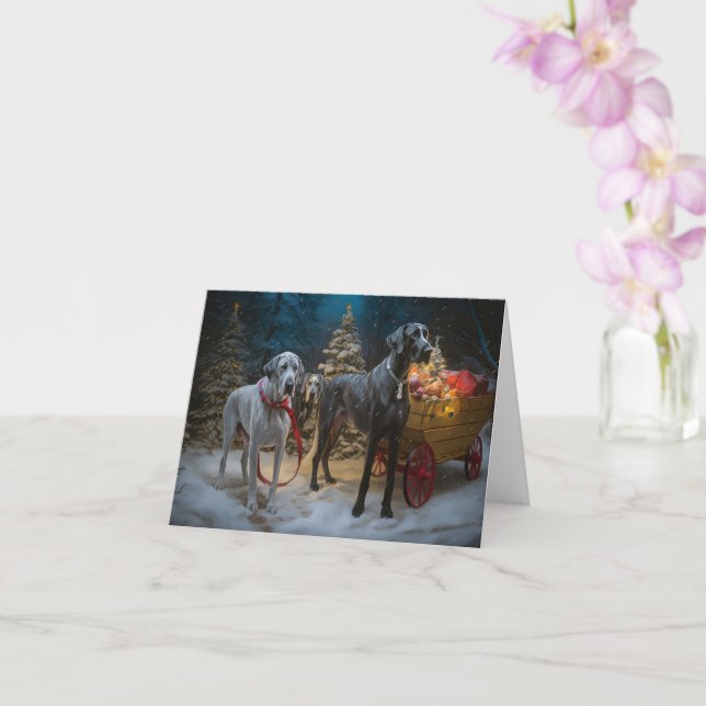 Great dane jul kort (Orkide)