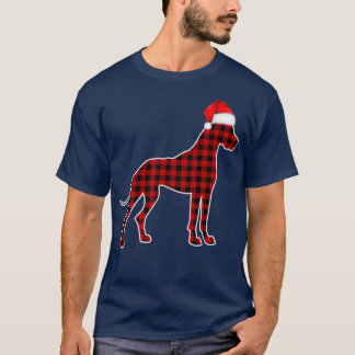 Great dane jul Pajamas Family Red Play T Shirt