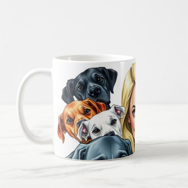 Great Dane  Kaffemugg (Vänster)