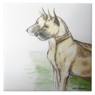 Great dane kakelplatta