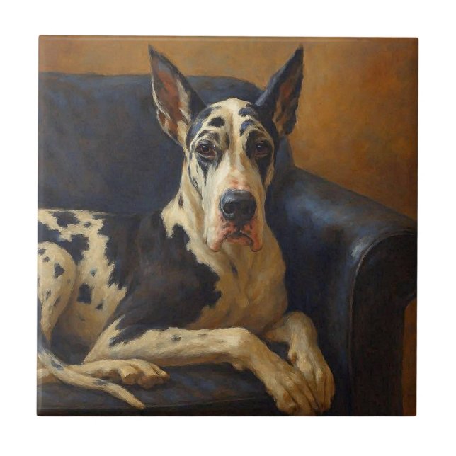 Great Dane Kakelplatta (Framsidan)