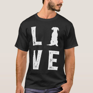 GREAT DANE KÄRLEK 1 T SHIRT