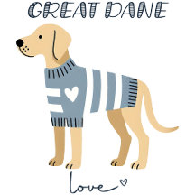 Great dane Kärlek