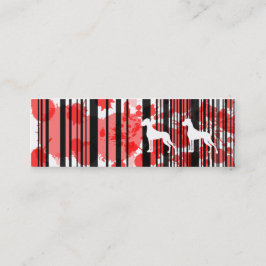 Great dane Kennel Mini Visitkort