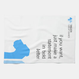 Great Dane Kollektioner Bluemin Kökshandduk