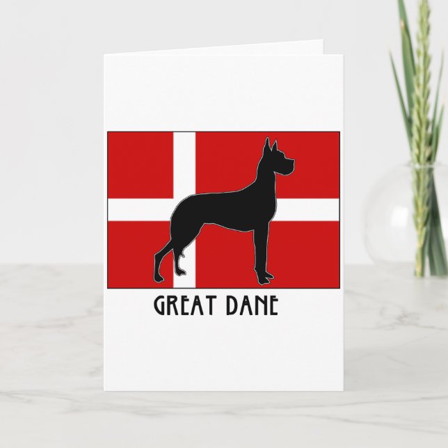 Great dane kort (Framsida)