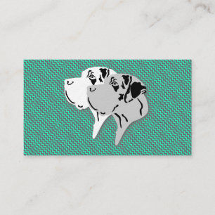 Great Dane-kort Visitkort