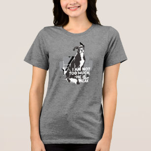Great Dane kul med tjejer och kraft T Shirt