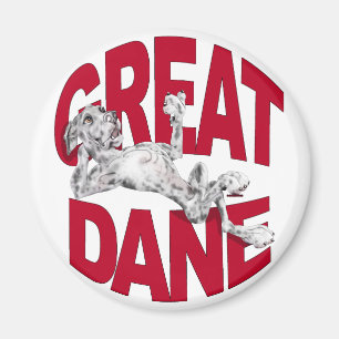 Great dane lade tillbaka Merle UC Magnet
