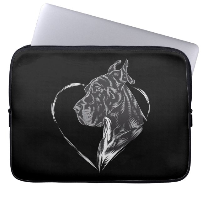 Great dane laptop fodral (Framsidan)