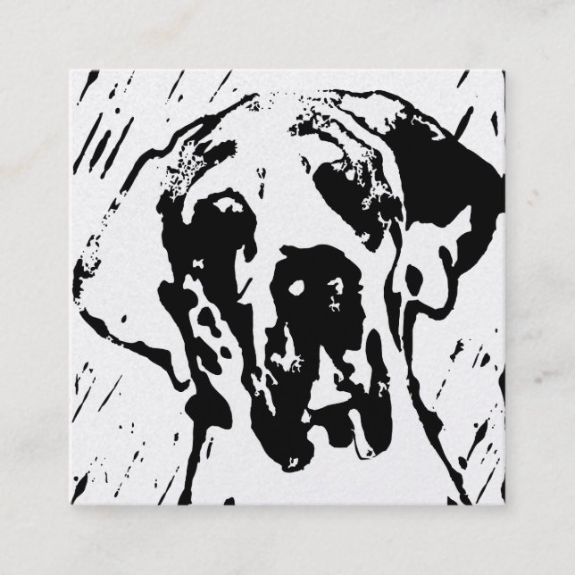 Great Dane Linoprint Lojalitetskort (Framsida)