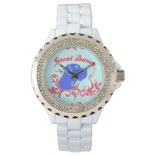 Great Dane-logotyp Armbandsur