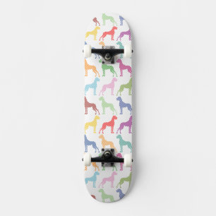 Great dane Longboard Mini Skateboard Bräda 18,5 Cm