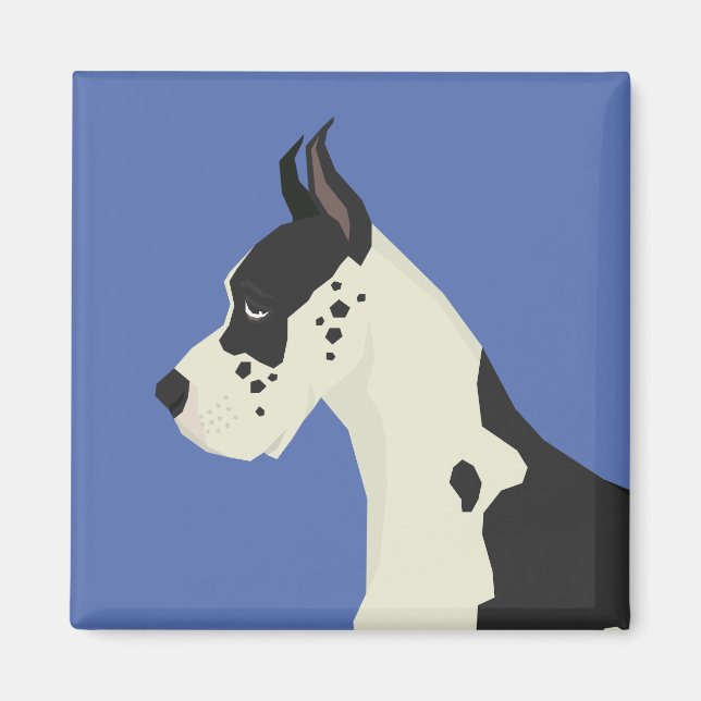 Great Dane Magnet (Framsidan)