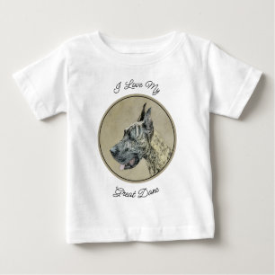 Great dane-målning (Brindle) - Originalteckning av T Shirt