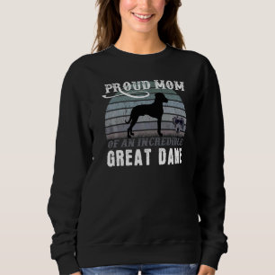 GREAT DANE MAMMA I KÄRLEK GREAT DANE HUND MOR T SHIRT