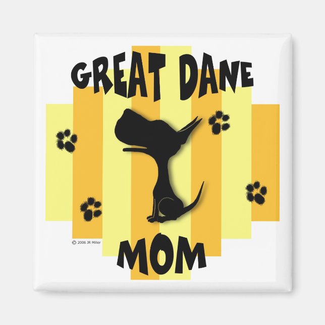 Great dane Mamma Magnet (Framsidan)