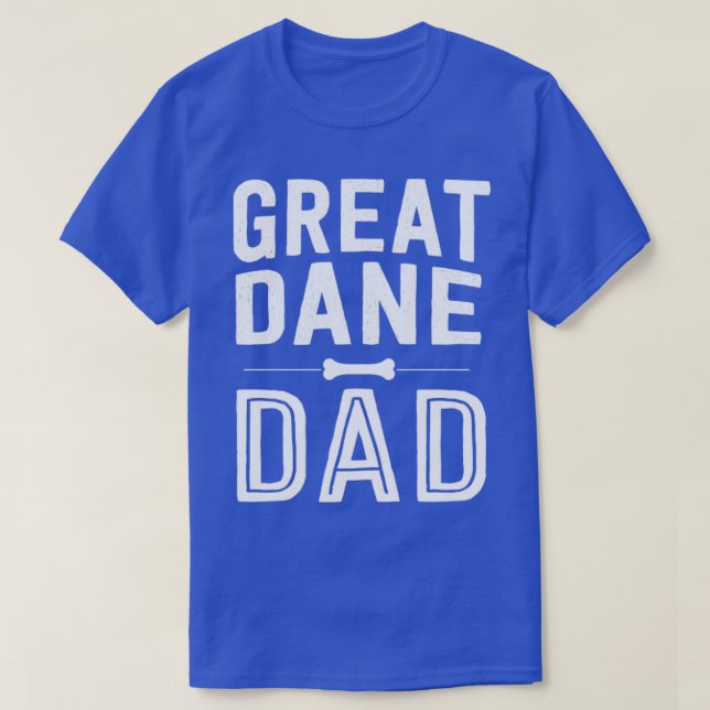 Great dane Mamma Shirt Hund Mor Älskare Gift Mamma T Shirt (Design framsida)